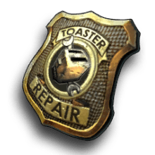 Toaster Repairman's Badge
