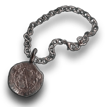 Silver Dollar Necklace